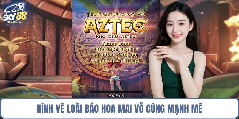 Hình vẽ loài báo hoa mai vô cùng mạnh mẽ