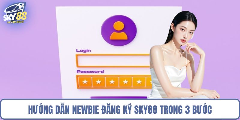 Hướng dẫn newbie đăng ký Sky88 trong 3 bước